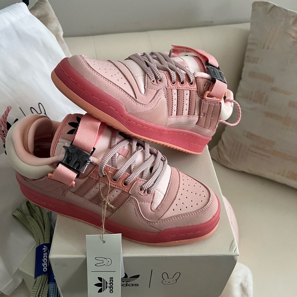 Bad Bunny Adidas Pink Sneakers